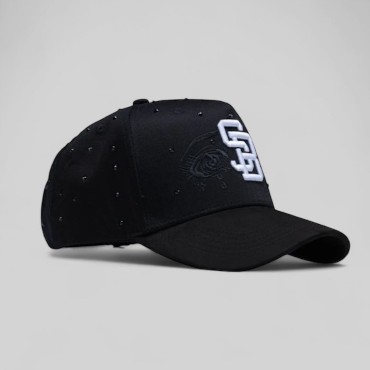 GORRA SADBOYZ CLOTHING "SB CRY CRYSTALS BLACK"