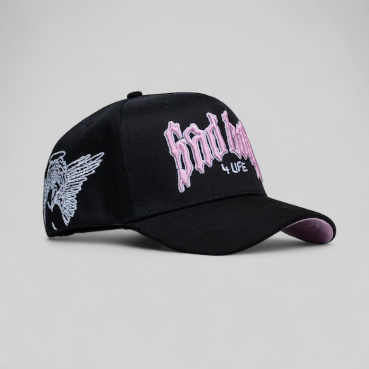 GORRA SADBOYZ CLOTHING "4 LIFE PINK"