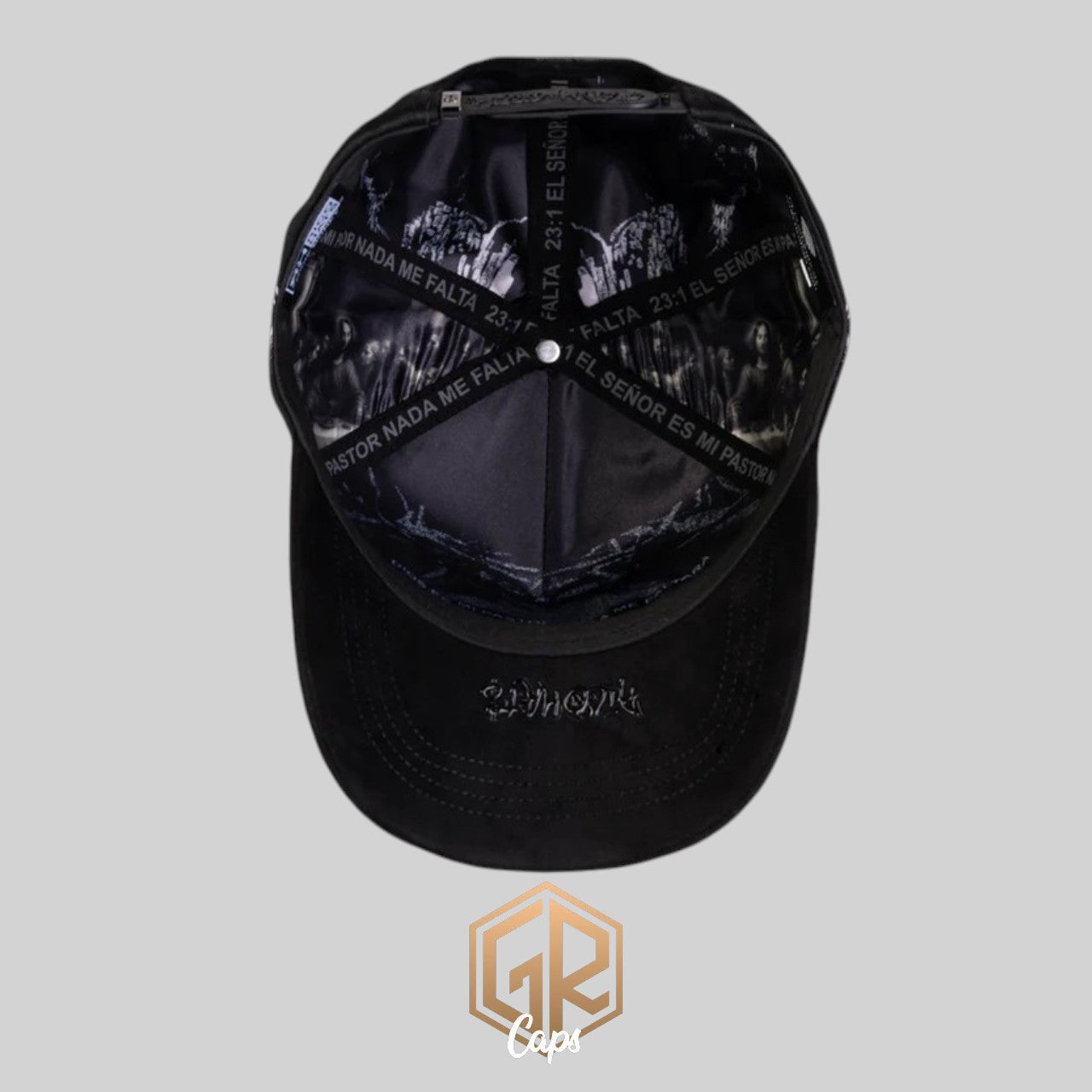 Rico Hats "LA CHROME BLACK"