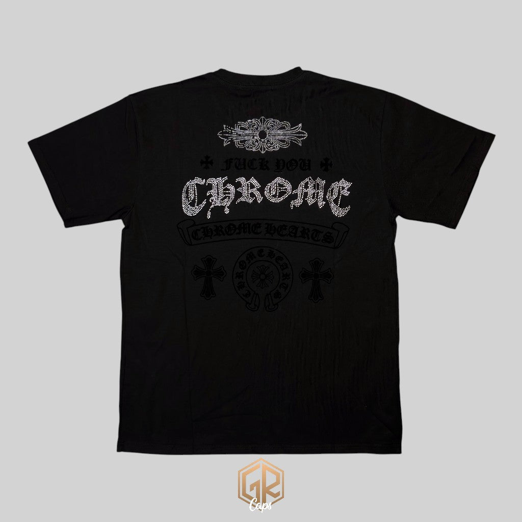 Chrome Hearts "Rhinestone F*ck You"