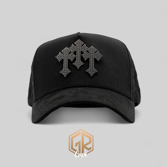Gorra Barbas Hats x Rich The Kid - Chorme Black