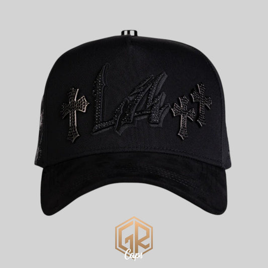 Rico Hats "LA CHROME BLACK"