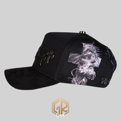 Rico Hats "LA CHROME BLACK"