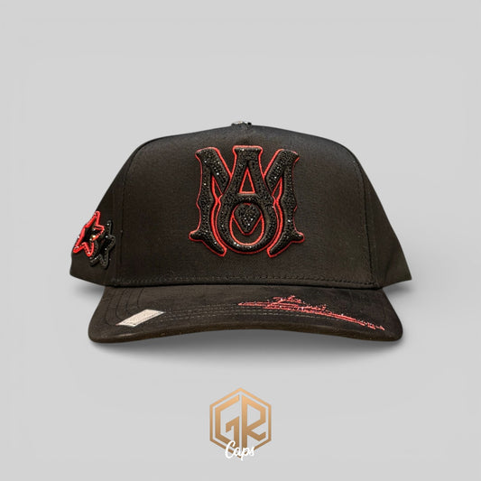 Gorra Bigg Boss "Amiri Contorno Rojo"