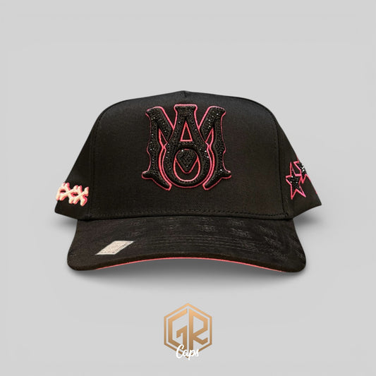 Gorra Bigg Boss "Amiri Contorno Rosa"