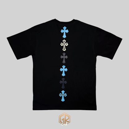 Chrome Hearts "Vertical Crosses Spine"