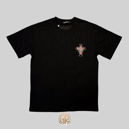 Chrome Hearts "Plaid Cross Patch"